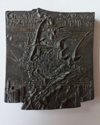Frank Ruddigkeit: Johann Sebastian Bach - Bronze,  1985 - Nur 50 Ex.  - Ddr - Kunst Bild