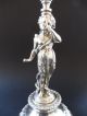 :: Paar Jugendstil Elfe Leuchter Elf Maiden Art Nouveau Candlestick Ichzenthaler 1890-1919, Jugendstil Bild 1