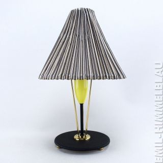 Lampe Tischlampe 50er Vintage Leuchte Mid Century 50s TÜte Rockabilly Bild