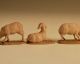Krippenfiguren - Schafe - äsend,  Liegend Und Kratzend Holzarbeiten Bild 1