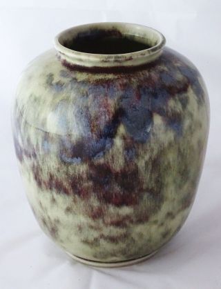 Wmf Ochsenblut Keramik Vase Art Déco Entwurf Gerda Conitz Konitz Bild