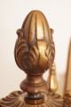 Einzigartige Dreiflammige Orig.  Jugendstil Stehlampe 142 Cm Bronze Stehleuchte Antike Originale vor 1945 Bild 8