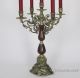 Kerzenleuchter 5 - Armig Tischleuchter Kerzenständer Antik Barock Leuchter Gefertigt nach 1945 Bild 1