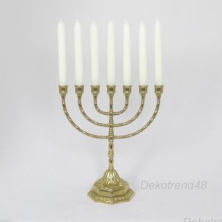 Davidleuchter Menora Jüdisch Menorah Antik Kerzenleuchter Kerzenständer Bild