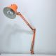 Sis Type 500 Gelenk - Lampe Orange Arbeitsleuchte Pop Design 1970-1979 Bild 1