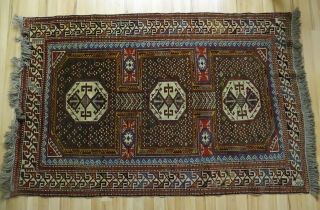 Zentral Anatolischer Orient Teppich Türkei 1900 - 1925 120x180 Geknüpft Bild