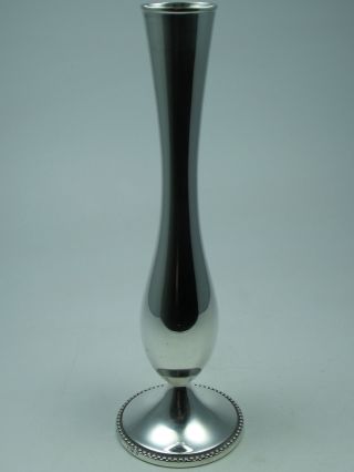 Wilkens Sehr Schöne Alte 60er Jahre Vase Aus 835 Silber Bild