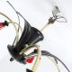 Sputnik 5 - Armig Decken Pendel Lampe 50er Rot Schwarz Spinne Rockabilly Vintage 1950-1959 Bild 9
