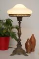 Klassische Jugendstil Schreibtischlampe Tischleuchte Lampe 1920 Messing Antike Originale vor 1945 Bild 1