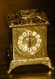 Kaminuhr Mit Quarzwerk Messing Tischuhr Antik Barock Gold Uhr Massiv 1082108 Gefertigt nach 1950 Bild 4