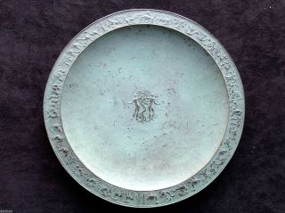 Fritz Nuss 1907 - 1999 Bronze Reliefteller Adam Und Eva - Signiert Und Datiert 1947 Bild