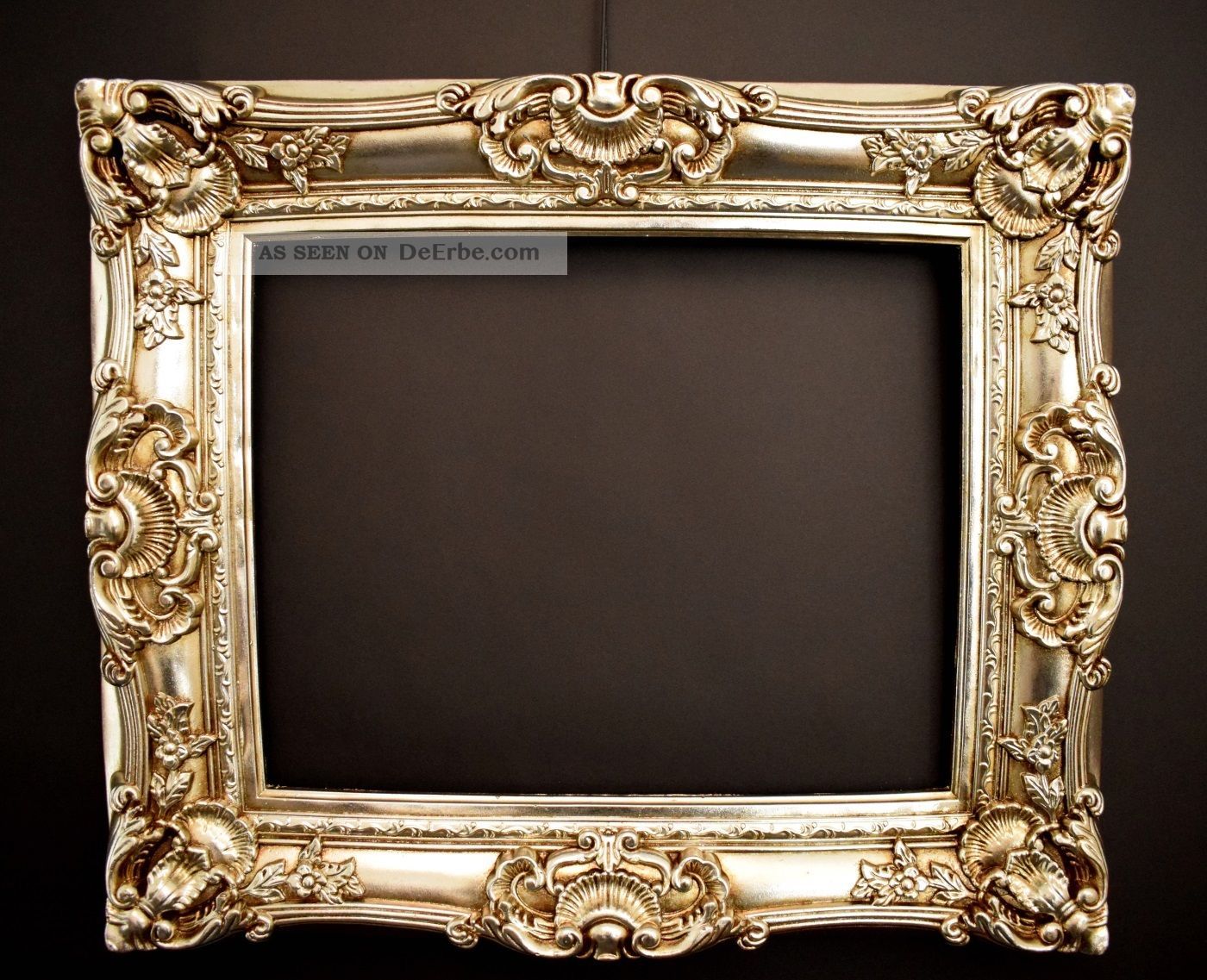 Bilderrahmen Barock rokoko Stil 40 X 50 Cm 60x70 Cm Silber Vintage 
