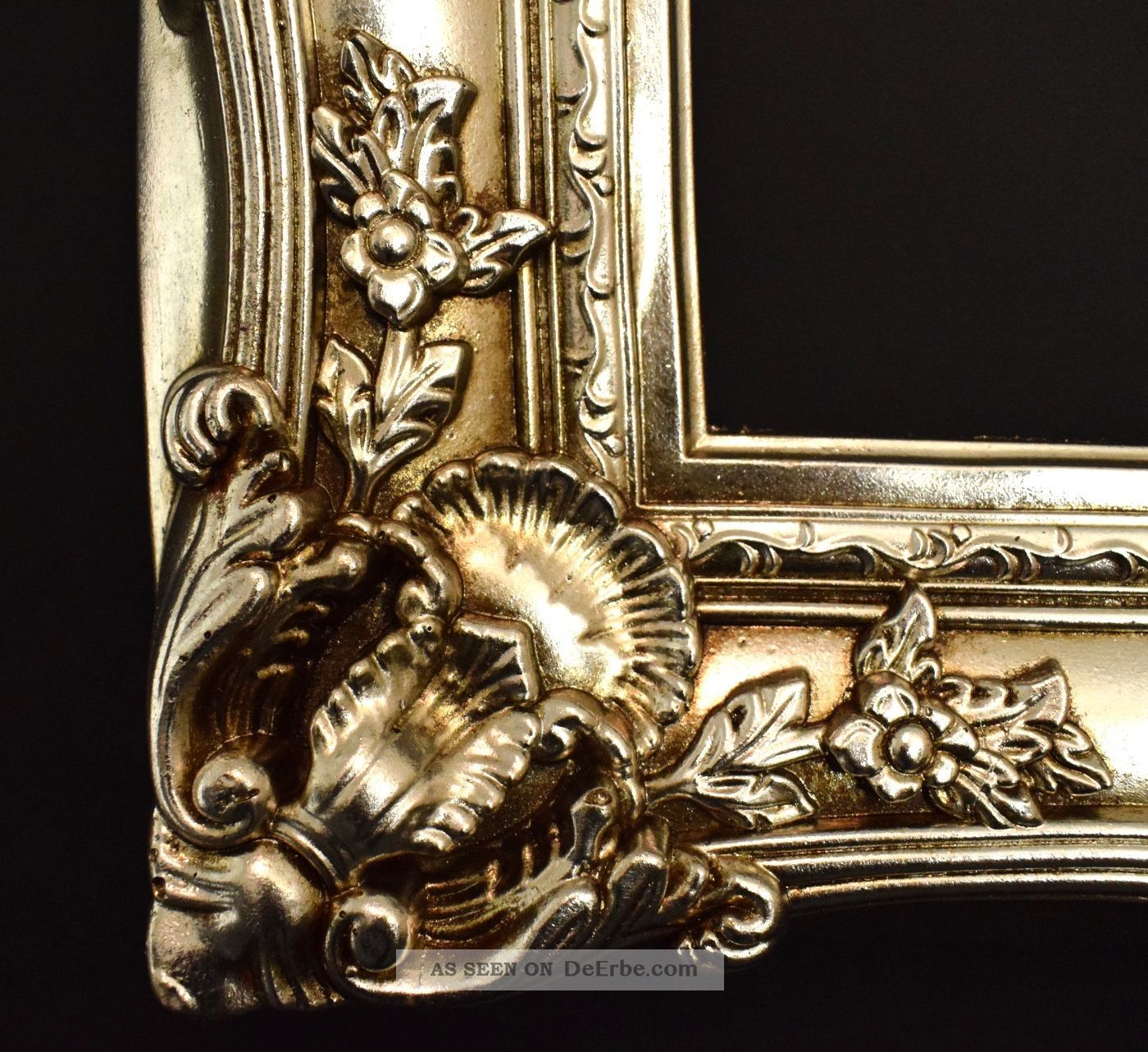 Bilderrahmen Barock rokoko Stil 40 X 50 Cm 60x70 Cm Silber Vintage 