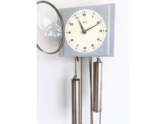 Schöne Alte Pendeluhr Wanduhr Kienzle Schlagwerk Küchenuhr D.  Uhrmacher überholt Bild