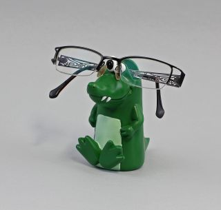 36113 Brillen - Ständer/ - Halter Brillenhalter Karikative Figur Krokodil Bild
