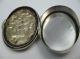 Sehr Schöne Alte Spanische Mit Putten Verzierte Pillendose Aus Silber Objekte vor 1945 Bild 4