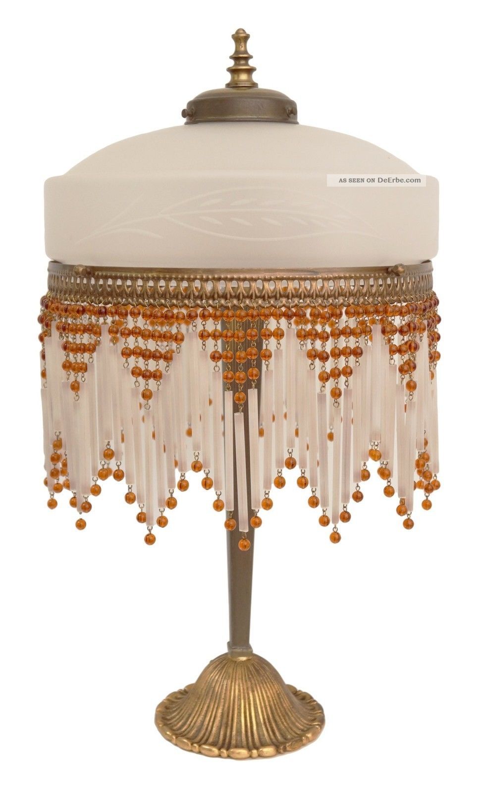 Tolle Jugendstil Salon Tischlampe 