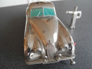 PrÄmeta Jaguar Xk 120 Postel Sondermodell Von 1955.  Metallsockel - Gute Fahrt Bild