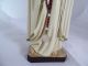 Betende Maria Herrliche Plastik Maria Rosa Mystica Ora Pro Nobis Figur 47 Cm Skulpturen & Kruzifixe Bild 4