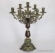 Prunk Kerzenleuchter 7 - Armig Tischleuchter Kerzenständer Antik Barock Leuchter Gefertigt nach 1945 Bild 2