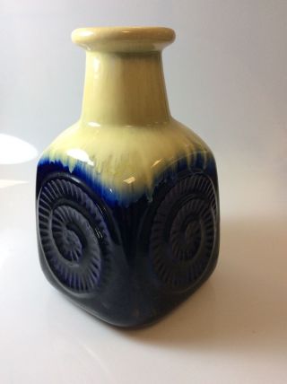 Vase Von Bay Keramik 80 25 Design Bodo Mans Blau Weiß Bild
