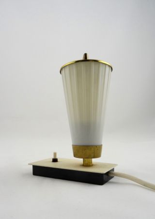 Vintage 50er Design Tischlampe Laterne Stilnovo Zeit Mid Century Leuchte 60er Bild