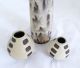 3 Seltene Mid Century Keramik Vasen Fritz Van Daalen Aalen Tolles Design Nach Form & Funktion Bild 3