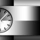 Wanduhr Xxl 3d Optik Dixtime Abstrakt Schwarz Weiß 50x70 Cm Leises Uhrwerk Gr - 00 Gefertigt nach 1950 Bild 2