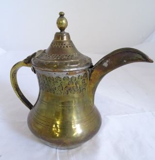 Orientalische Antike Kanne Teekanne Schenkkanne Wasser Gefäß Herrlich Verziert Bild