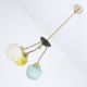 Sputnik 3 - Armig Decken Pendel Lampe 50er Spinne Rockabilly Vintage Pastell 1950-1959 Bild 5