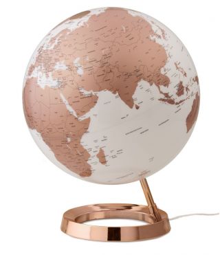 Design - Leuchtglobus Atmosphere Light & Colour Copper 30cm Globus Modern Globe Bild
