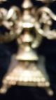 Alter Barock Bronze / Messing Kerzenleuchter - Für 5 Kerzen - 25 Cm Hoch Bronze Bild 1
