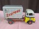 Arnold Express Bk526m Lkw Lastwagen Mit Container Blech Blechauto Ovp Rar 10801 Antikspielzeug Bild 4