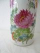 Antike Rarität Handbemalte Herrliche Vase Asiatika Blumen Vögel Wohl China Asiatika: China Bild 2