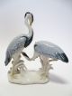 Ens Porzellan Figur Reiher Paar Vögel Lauscha Karl Friedrich Ens Figuren Bild 4