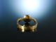 Erinnerungsring England Um 1850 Liebes Ring Gold 375 Diamant Onyx Ringe Bild 4