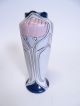 Wunderschöne Jugendstil Blumen Vase Iris Porzellan Handbemalt Nach Stil & Epoche Bild 1