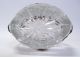 Riesige Schwere Blei Kristall Glas Vase Shabby Chic Vintage Mit Metall Montur Kristall Bild 6
