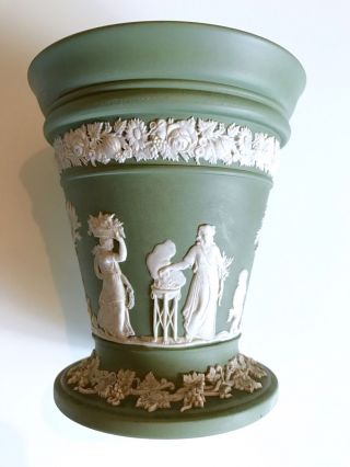 Wedgwood Kleine Vase Jasperware England 20.  Jhd. Bild