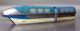 Schuco Monorail 6333/0; Triebwagenzug 3 - Teilig,  Blau /d239 Original, gefertigt 1945-1970 Bild 3