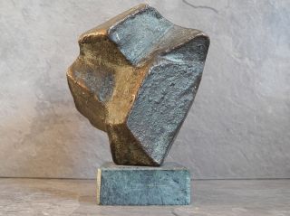 Hans Gerdes - Bronze ✨ LiebhaberstÜck ✨ 11,  5cm - Cube Skulptur Bild