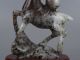 Exquisite Chinesische Natürliche Dushan Jadeschnitzen Hirsch - Statue Entstehungszeit nach 1945 Bild 2