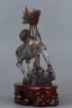 Exquisite Chinesische Natürliche Dushan Jadeschnitzen Hirsch - Statue Entstehungszeit nach 1945 Bild 7