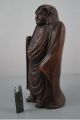 Japanische Bizen Bodhidharma (daruma) Statue Figur Japan Figurine Asiatika: Japan Bild 2