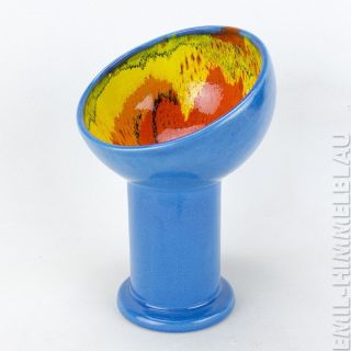 Vase Schale Pop Art Hutschenreuther Rene Neue Mcm Vintage Pottery Wgp Bild