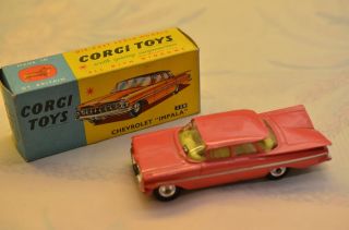 Sammlerstück Corgi Toys 220 Chevrolet „impala 