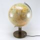 Globus Columbus Glas Lampe Holz Beleuchtet Vintage Mid Century 60s 60er 1960-1969 Bild 1