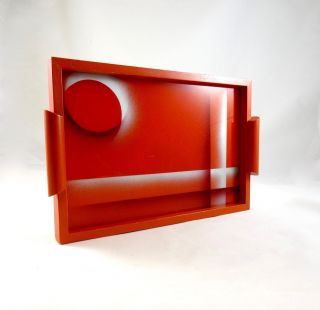 Avantgarde Suprematismus Bauhaus Tablett Geometrisch Art Deco El Lissitzky Tray Bild