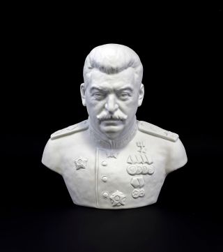 44400 Porzellan Figur Büste Stalin Sitzendorf Bild