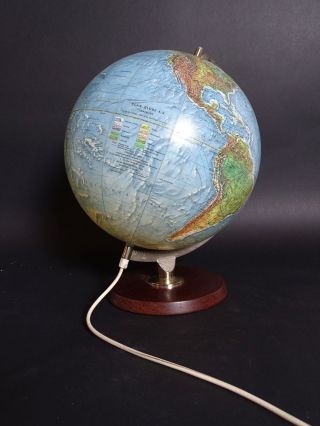 Rarität Scan - Globe A/s Dänemark Standglobus Mit Holzfuß 1 : 41849600 Bild